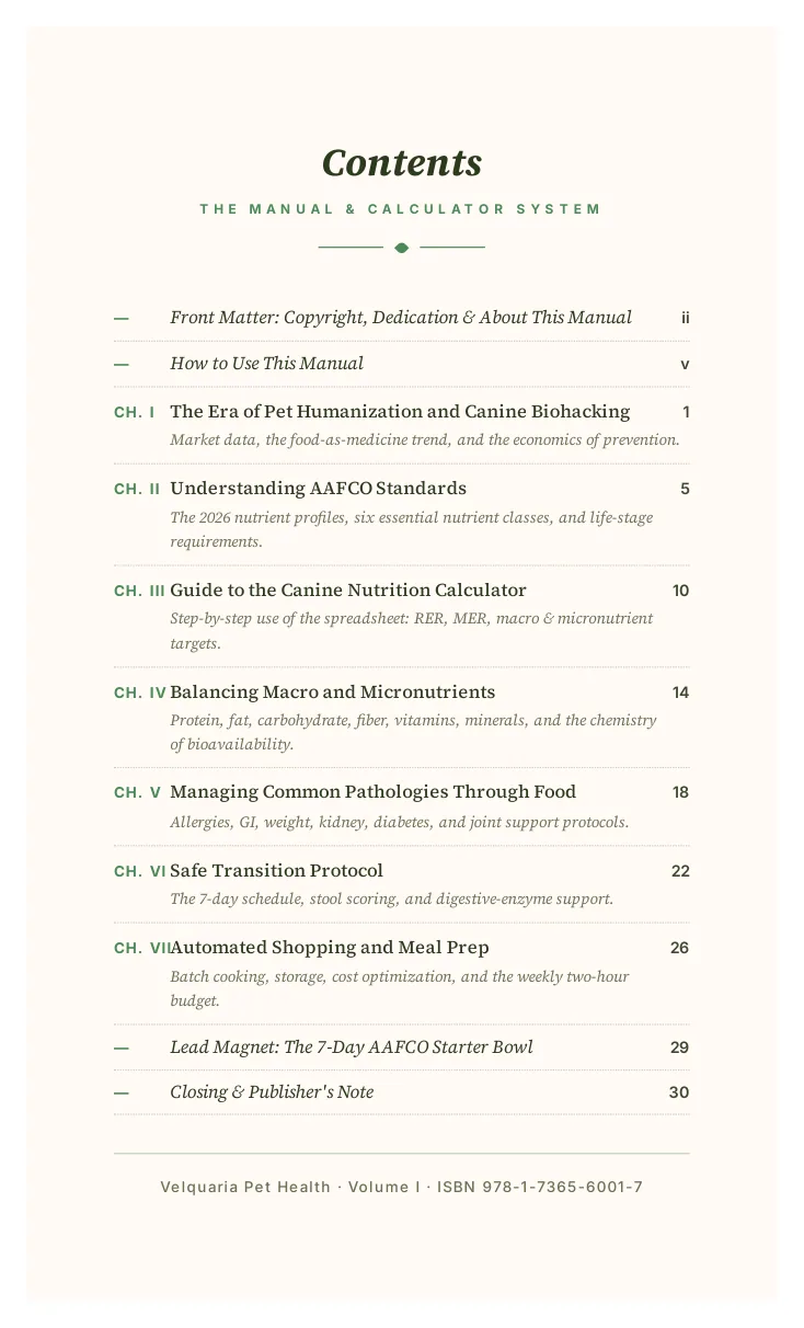 From the guide — at a glance